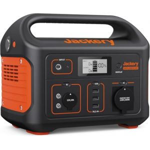 Jackery Station d'Énergie Portable Explorer 500, Bloc-batterie d'Appoint Mobile au Lithium de 518Wh avec Prise CA de 230V/500W, Convient aux Camping-cars, Excursions et Situations d'Urgence (Jackery France, neuf)