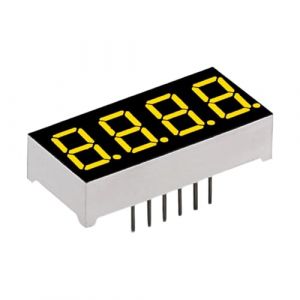 1. &Eacute;cran LED haute luminosit&eacute; &agrave; 4 chiffres pour appareils &eacute;lectrom&eacute;nagers, bo&icirc;tier &agrave; &eacute;conomie d'&eacute;nergie, tube d'affichage LED multifonctionnel (YOUKELAI, neuf)