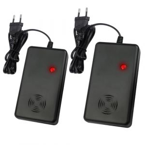 Adiwo Ultrasons pour Rats, 2pcs R&eacute;pulsif Ultrasonique pour Souris, Insectes R&eacute;pulsif &Eacute;lectronique Anti Souris, Fourmis, Araign&eacute;es, Moustiques, Cafards, pour la Maison, la Cave, Le Jardin (Yoowe, neuf)