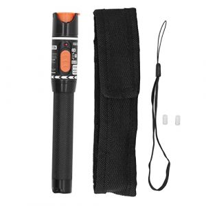 Telituny 10mw Stylo de Fibre Optique, 10 KM Localisateur Visuel de D&eacute;fauts VFL, FTTH Testeur Fibre Optique, pour Test de C&acirc;bles R&eacute;seau, Appareil de Mesure pour Fibre-Optique FC SC ST (Clindly, neuf)