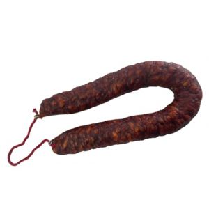 Chorizo Espagnol. Chorizo ​​épicé Zamora. Chorizo ​​​​Sarta épicé environ 500gr. Snack salé idéal à l'apéritif à tout moment de la journée. Produit artisanal. Chorizo ​​100% Naturel. (EVERYDAY PRODUCTS STORE, neuf)