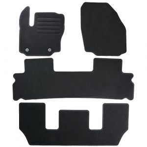 TEXER Tapis de Voiture en Velours pour Ford S-Max 2012-2015 7 Places Basic (CARMAT, neuf)