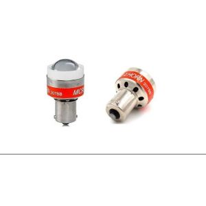 JJ1 1x 12V LED Ampoule Sonore pour Feu de Recul Universelle Beeper Buzzer BipBip prise BA15S P21W Feu de marche arrière (JJ AUTOBITS, neuf)