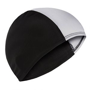 Fashy - Bonnet de bain en tissu pour adultes et enfants, multicolore - nero/bianco (JBCDIFFUSION, neuf)