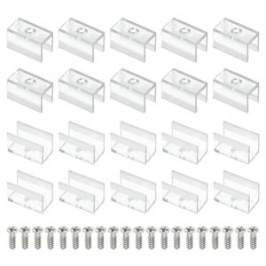 PATIKIL Supports de Fixation pour Bande Lumineuse, 100 Pièces de Clips de Fixation pour Bande LED Néon de 8 mm de Largeur (PATIKIL UK, neuf)