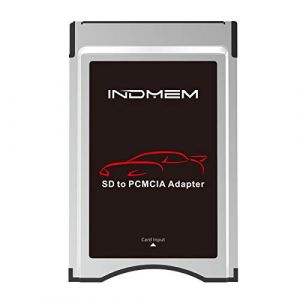 Sinobright Adaptateur PCMCIA vers Carte m&eacute;moire SD SDHC vers PC Lecteur de Carte pour Mercedes Benz S, E, C, GLK, CLS Class COMAND APS syst&egrave;me Lecteur multim&eacute;dia (NURX Store, neuf)