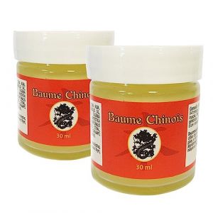 NUTRI EXPERT - Baume Chinois - Soulage douleurs articulaires et musculaires - Apaise les contusions, piqûres, entorses - Aux huiles essentielles - Sans parabène - Lot de 2 produits (Parabio Santé, neuf)