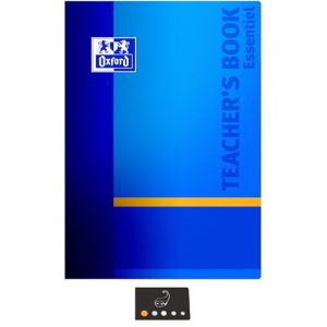 Lot Agenda de L'Enseignant 2025-2026 Oberthur 1 semaine par page + 1 Index Adh&eacute;sif Blumie (Bleu) (Blumie Shop, neuf)