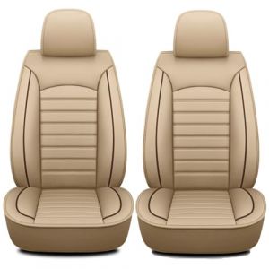 lioidres 2 Housses de si&egrave;ge Auto, pour Renault Kangoo 3.0 Petrol 1997-2025 Auto Respirant Antid&eacute;rapant Convient &agrave; Toutes Les Saisons Facile &agrave; Installer Si&egrave;ge,E Beige (There's a bright future for everyone, neuf)