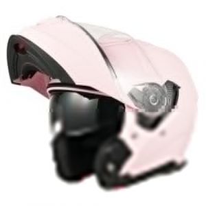 MY Casque Moto Modulable Intégral 935,Homologué ECE 22.06 avec Double Visière pour Les Homme Femme (Rose, XS) (MY Helmets, neuf)