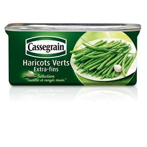 CASSEGRAIN - Haricots Verts Extra Fins 110G - Lot De 4 (La Famille &agrave; Table! - LF&agrave;T!, neuf)