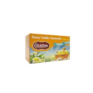 Celestial Seasonings Herb Tea Honey Vanilla Chamomile -- 20 Tea Bags (World Nutri, neuf)