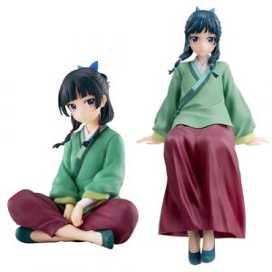 Xinnice Maomao Figurine Anime Figurine d'action Maomao Statue Mod&egrave;le Objets de collection D&eacute;coration de bureau Bouchons de nouilles Ornements Cadeau (xinnice, neuf)