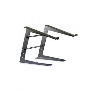 Stagg 22224 massif Réglable DJ Pro Support pour ordinateur portable – Métal Noir (SonoVente, neuf)