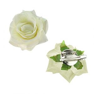Nœud Homme Rouge Été belle couronne petite Rose fille adulte chapeaux Fourrure Capuche Zip (White, One Size) (Weiwei's small shop, neuf)