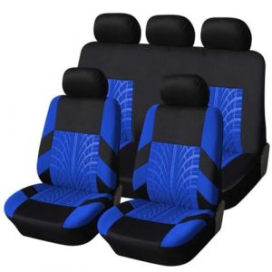 Watsky 9Pcs Voiture Cuir Ensembles Housses si&egrave;ge, pour Peugeot 207 207CC 207 SW 206 206CC 206 SW 208 307 308 2008 3008 Confortables Respirant Antid&eacute;rapant Imperm&eacute;able 5 Seats Full Set Accessoire (lanruiyan1649, neuf)