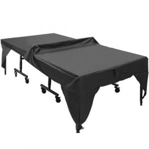 Housse pour Table de Ping Pong Exterieur, Table de Tennis de Table Housse, Pliable, Résistance à la Déchirure, à l’Eau et au Vent, Imperméable Bâche de Protection pour Table Ping-Pong 280x153x73cm (HanYox, neuf)
