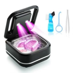 Nettoyeur Ultrasonique Pour Proth&egrave;Ses Dentaires, 180ml/42khz Appareil De Nettoyage Dentaire Portable Pour Aligneur, Prot&egrave;Ge-Dents, Appareil Dentaire, Nettoyeur Sonique Pour Proth&egrave;Ses Dentaires (Gentlesoft-UK, neuf)