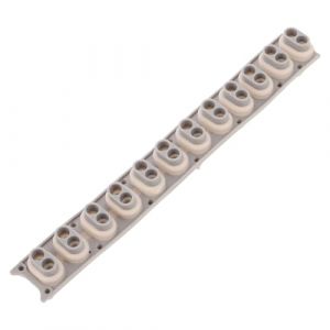 PAMINGONO Bande de Contact Clavier &Eacute;lectronique Touches Silicone Conductrice pour R&eacute;paration Piano Num&eacute;rique Pad de Contact pour Orgue &Eacute;lectronique Kit Remplacement Clavier Studio et Maison (ndunk, neuf)