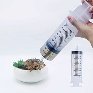 LIZHOUMIL Seringue multifonctionnelle grande capacité fonction de perfusion à bouche épaisse pour la distribution de pompage d'huile de lavement 300 ml (FCFengchen, neuf)