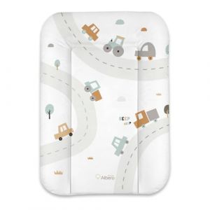 Matelas à langer lavable, 50 x 70 cm, pour table à langer, en film PVC, certifié Öko-Tex (Beep Beep) (SEELLOO_GO, neuf)