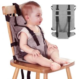 Chaise Haute Voyage Harnais Chaise Bebe Portable Attache Bebe sur Chaise Pochette Parent Must Haves Baby Travel Esse (Aaflying, neuf)