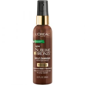 L'Oreal Paris Sublime Bronze Self-Tanning Visage Mist, Formule à base d'eau, 3 Ounce (ZURICA, neuf)