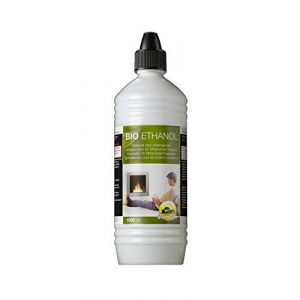 Farmlight Bioéthanol 1000 ml - Cheminée à Bioéthanol - Alimenté au Gel d'Éthanol - Sans Évent - Moderne - Intérieur - 20.5 MJ (Provantis EU, neuf)