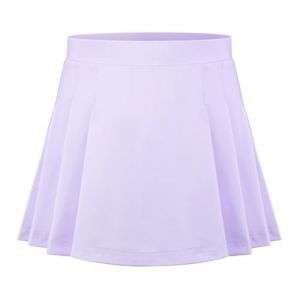 SPFASZEIV Jupe de Tennis pour Filles Jupe de Golf Pliss&eacute;e pour Enfants avec Poches pour Short Jupe-Short de Athl&eacute;tique 10 &agrave; 12 Ans Violet (SPDgoodshop, neuf)