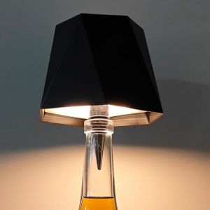 Générique Douille De Lampe Bouteille Pour Lampe DI Y, Lumières Pour Bouteilles, Bottle, Bouteille De Vin, Adaptateur De Bouteille, Lampe De Table Décorative, Lampe LED Rechargeable (vusintalu, neuf)