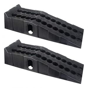 DAYUAN - Lot de 2 rampes en plastique de 7 tonnes ultra-robustes pour garage, pour le levage des v&eacute;hicules automobiles, atelier, service et r&eacute;paration de voiture (HippoProduct, neuf)