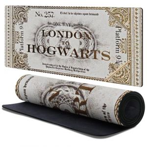 Head Case Designs sous Licence Officielle Harry Potter Billet pour La Voie 9 3/4 Graphiques 37.4 x 15.75 x 0.16 inches (900 x 400 mm) - XL Tapis De Souris pour Jeux Bureau PC Clavier (eCell, neuf)