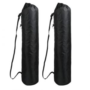 UZYXC 2 Pi&egrave;ces Sac de Transport pour Chaise de Camping, Sac de Rangement avec Cordon de Serrage et Poign&eacute;e, Housse de Stockage Portable pour Tapis de Yoga, Parapluie, Tr&eacute;pied et Canne &agrave; P&ecirc;che (hulingle, neuf)