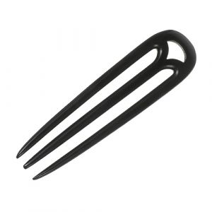 Vaguelly B&acirc;tonnet &agrave; Cheveux En Bois Pour Chignon &Eacute;pais, Fourchette &agrave; Cheveux Chinoise &agrave; Trois Dents, Maintien S&eacute;curis&eacute; Pour F&ecirc;te Et Bal, Taille Adapt&eacute;e Adolescentes (Bustling Xin, neuf)