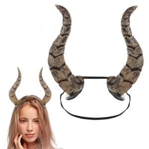 WESIEVYA Porte-Manteau Mural &agrave; 8 Crochets Motif Cerf en Fer Robuste pour Suspendre Manteaux, Chapeaux, Serviettes et Cl&eacute;s, Rangement Pratique Maison et Bureau (OLIUOO, neuf)