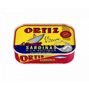 Sardines à l'ancienne à l'huile d'olive 140g Ortiz (Pack de 20 unités) (Hellowcost Europe, neuf)