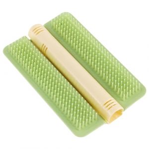 DNCG Toiletteur d'angle pour chat, brosse de toilettage pour chat avec herbe à chat, griffoir d'angle pour chat, jouet interactif pour chaton, brosse de massage pour chat, griffoir mural pour chat (ouasbuy, neuf)