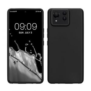kwmobile Housse Compatible avec ASUS Zenfone 11 Ultra Coque - Housse de t&eacute;l&eacute;phone en TPU avec Protection Appareil Photo - Noir Mat (SX-Commerce, neuf)
