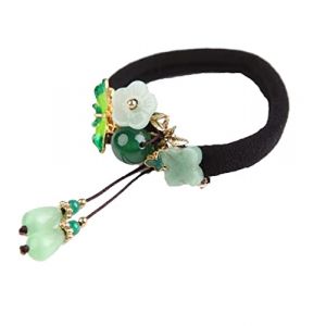 Cheveux Ties Cordes Élastiques Gland Cheveux Anneau Corde Bobine Cheveux Coiffe Corde Élastique Bande De Caoutchouc Tête Corde Femme Cordes pour Femmes Filles (HKJN Convenience, neuf)