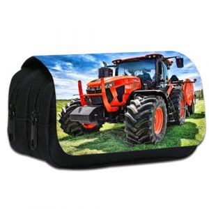 HOXSNII Tracteur Trousses à Crayons, Trousse Scolaire Tracteur, Sac à Crayons de Grande Capacité Multifonctionnel Étui à Crayons pourFilles Garçons Étudiants Fournitures de Bureau-B (luqiangfushi, neuf)