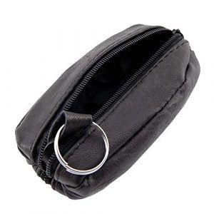 Porte-Monnaie Homme - Cuir véritable - Pour poches pantalon ou veste (✅Abrakado✅, neuf)