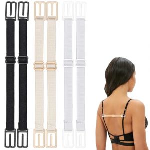 ZFRITP 6 Clips Anti-Glisse pour Bretelles Transparentes Soutien Gorge, Agrafe Soutien Gorge Attache Soutien Gorge Anti Glisse Bretelles, Attache Bretelle Soutien Gorge pour Femmes (DanLanYi, neuf)
