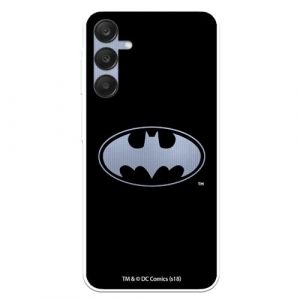 Coque Compatible avec Samsung Galaxy A25 5G Officiel DC Comics Batman Logo Transparent pour prot&eacute;ger votre t&eacute;l&eacute;phone.Coque en silicone flexible transparente avec licence officielle DC Comics (La Casa de Las Carcasas, neuf)