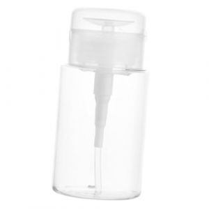 SEWACC Flacon de Voyage Rechargeable à Pompe 100 Ml Flacon de Lotion Vide Multifonction en Plastique Solide à Pompe Airless pour Cosmétiques et Lotions de Voyage (Quick Research Sha, neuf)