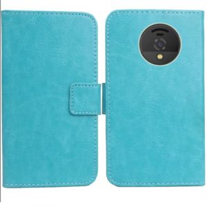 Cheshaoping Housse Coque pour SFR Altice F5 2.4" PU Cuir Etui Leather Case Cover Flip Cas Couverture Protecteur Portefeuille (Bleu) (jiayitonguk, neuf)