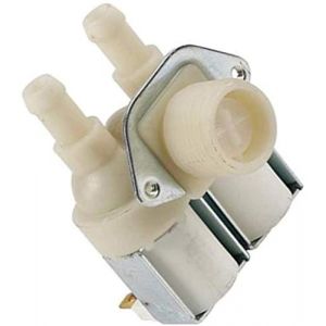 &Eacute;lectrovanne double charge eau 2 voies pour machine &agrave; laver 90&deg; universel (SAMA WEB SRL, neuf)