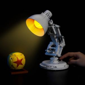 Kit d'éclairage LED compatible avec Lego Ideas D isney P ixar Luxo Jr. 21357 (pas de modèle), kit d'éclairage décoratif compatible avec Lego Ideas D'isney P ixar Luxo Jr. Jouet créatif (BrickBling Lighting, neuf)
