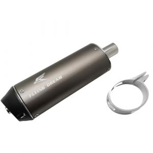 Dreammotion R&eacute;ducteur de bruit d'&eacute;chappement silencieux pour moto tout-terrain 125 cc, 140 cc, 150 cc, 160 cc, 190 cc(28mm) (Dream Motion Store, neuf)