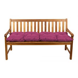 gutekissen Coussins pour Banc, Coussins pour balançoire de Jardin, siège LS (140x40, Rose) (FavreShop, neuf)