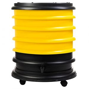 WormBox | Lombricomposteur 4 Plateaux Jaune | 64 litres | Compostez Vos déchets organiques, Les vers de Terre/lombrics produisent du lombricompost (Ferme du Moutta, neuf)